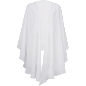 Sheer Chiffon Shawl and Wraps Scarf for Women Formal Evening Dress Bridal Bridesmaid Wedding in Saudi Arabia