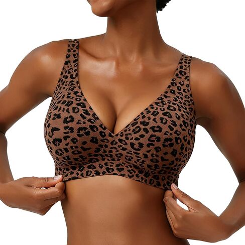 Jelly Wireless Bras for Women Comfortable Seamless Plunge Push Up No Underwire Adjustable Straps Tshirt Bra in Saudi Arabia