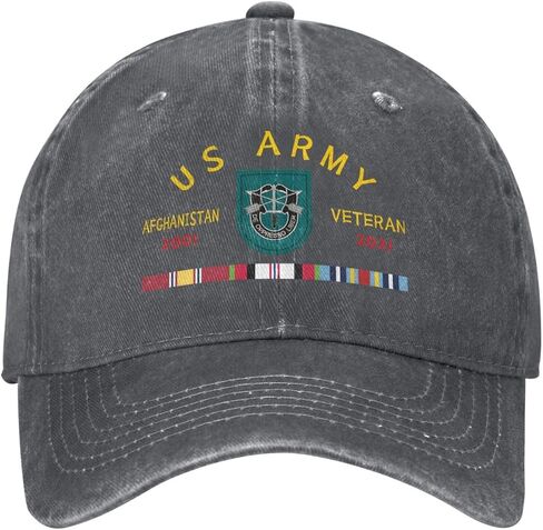 19th Special Forces Group Afghanistan Veteran Stylish Carbon-Colored Water-Resistant Denim Cowboy Hat Outdoor Adventures All Seasons7 in Kuwait