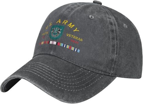 19th Special Forces Group Afghanistan Veteran Stylish Carbon-Colored Water-Resistant Denim Cowboy Hat Outdoor Adventures All Seasons7 in Kuwait