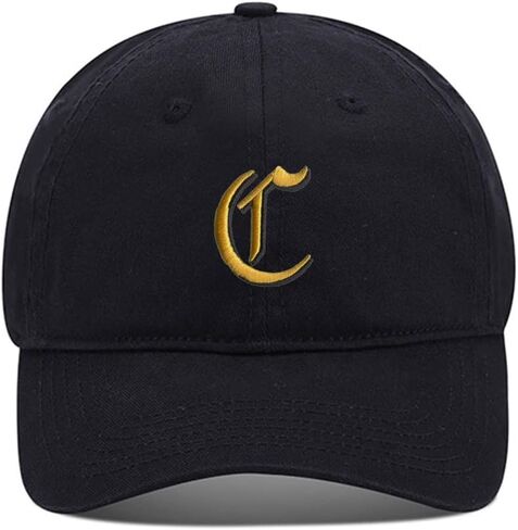 Mens Baseball Caps Old English C Embroidered Washed Cotton Dad Hat in Saudi Arabia