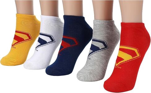 Bioworld Supergirl Movie 2026 Logo Women’s 5-Pair Pack Ankle Socks in Kuwait
