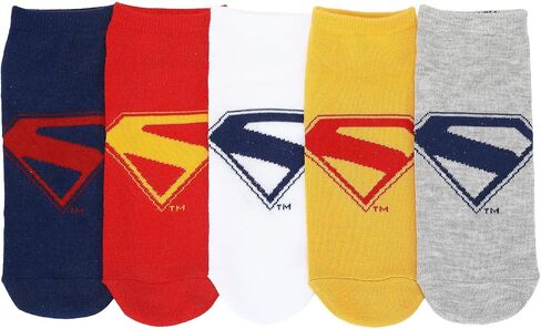 Bioworld Supergirl Movie 2026 Logo Women’s 5-Pair Pack Ankle Socks in Kuwait