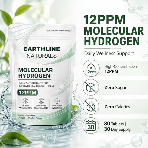Molecular Hydrogen Tablets, 30 Tablets in Saudi Arabia