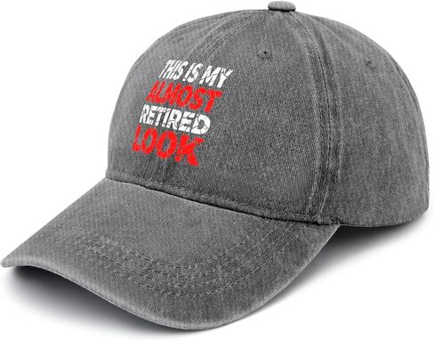 This is My Almost Retired Look Hats for Womens Funny Washed Distressed Baseball in Kuwait