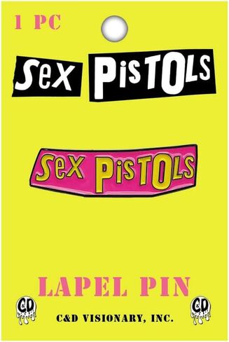 Sex Pistols Logo Metal Lapel Pin in Kuwait