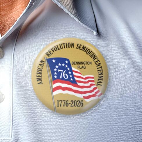 BUTTON DELI Buttons 25pcs, United States of America Semiquincentennial 1776 2026 - Bulk Novelty Pins - Assorted Designs 780 in Saudi Arabia