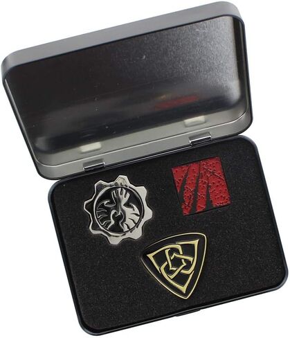 Huge Crate Gears of War 4 Collectible Pins, Set of 3 in Presentation Tin in Saudi Arabia