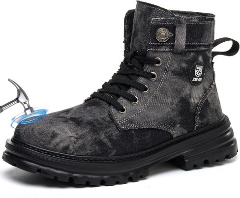 Steel Toe Boots for Men Women - Wide Width & Lightweight Breathable Work Boots - Puncture Resistant Safety Shoes - Ideal for Construction Warehouse in Saudi Arabia