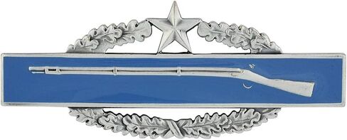 Combat Infantry Badge (CIB) 2nd Award Full Size Sil/Ox in Kuwait