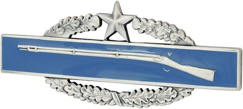 Combat Infantry Badge (CIB) 2nd Award Full Size Sil/Ox in Kuwait