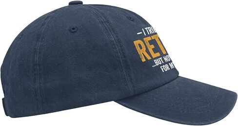 Weiweiwu I Tried to Retire but Now i Work for My Wife Ball caps Vintage Cotton Washed Baseball Caps in Kuwait