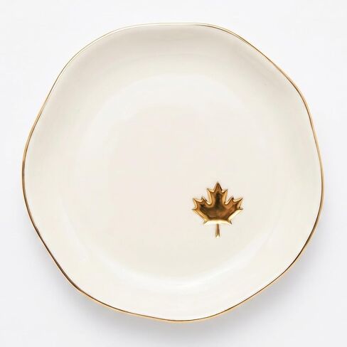 InnoBeta Canada Maple Gifts for Women, Ceramic Jewelry Tray Decorative Trinket Dish for Rings Earring in Kuwait