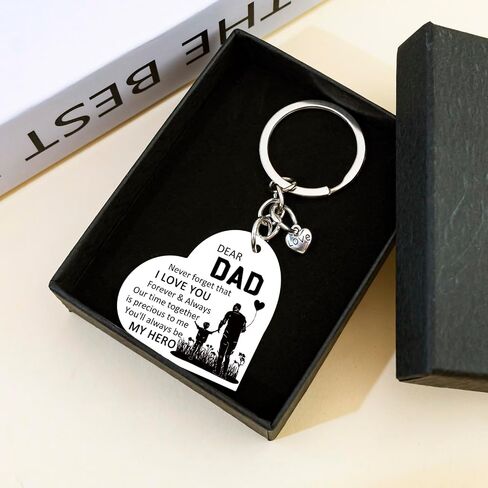 Father Day Gifts Dad Gifts from Daughter Son Best Dad Ever Gift Cool Daddy Keychain for Father from Kids Fathers Day Birthday Gifts Ideas for Fathers in Saudi Arabia