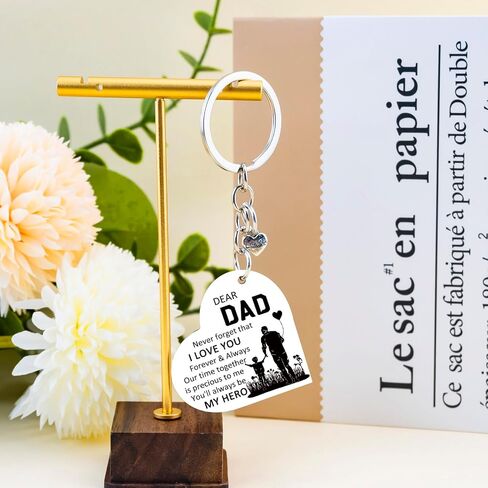 Father Day Gifts Dad Gifts from Daughter Son Best Dad Ever Gift Cool Daddy Keychain for Father from Kids Fathers Day Birthday Gifts Ideas for Fathers in Saudi Arabia