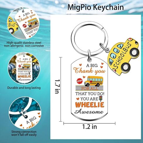 Bus Driver Appreciation Gifts Bus Driver Gift School Busdriver Gifts Birthday Retirement Thanksgiving Christmas Gift for School Drivers in Kuwait