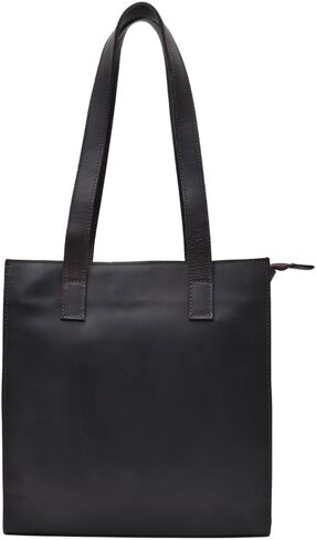 Autentico Genuine Leather Tote Bag for Women Shoulder Hand Bag Shopping Satchel Travel Bag Purse Handbag with Zipper Pocket in Saudi Arabia