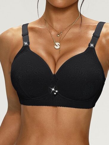 2026 New Bra for Women's Push Up Soft Cup Non Padded Sexy Bras Wirefree Brassiere in Kuwait