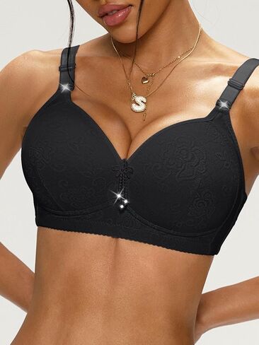 2026 New Bra for Women's Push Up Soft Cup Non Padded Sexy Bras Wirefree Brassiere in Kuwait