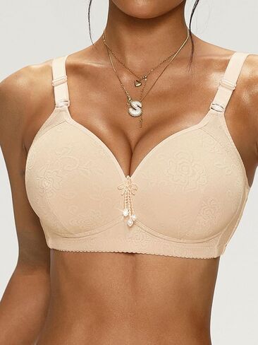 2026 New Bra for Women's Push Up Soft Cup Non Padded Sexy Bras Wirefree Brassiere in Kuwait