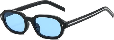 Gleyemor Designer-inspired Trendy Rectangle Sunglasses for Women Men, Small Retro Fashion Square Sun Glasses in Saudi Arabia