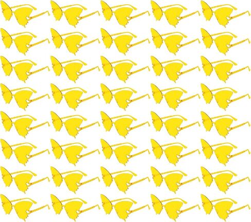 40 Pack Colorful Butterfly Sunglasses Bulk, Wholesale Rimless Butterfly Party Glasses for Adults Unisex in Saudi Arabia