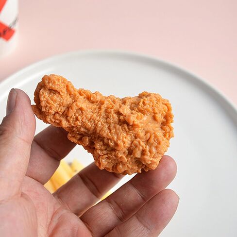 Simulation Chicken Leg Keychain, Fried Chicken Leg Bag Charm Food Keychain for Handbags Bag Accessories Charms Key Charms in Saudi Arabia