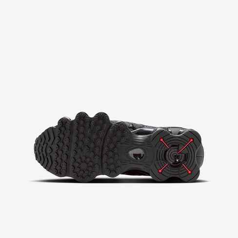حذاء Nike Shox TL Big Kids (أسود/هيماتيت معدني/برتقالي أقصى/أسود) مقاس 5.5 in Kuwait