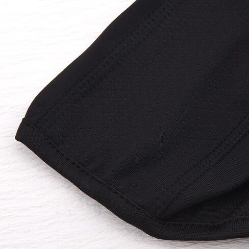 Cycling Skull Cap Breathable Moisture Wicking Helmet Liner for Men Women Lightweight Mesh Quick Dry Mesh Head Caps for Running Bicycle Motorcycle Hard Hat Sweat Absorbing Headwear Black in Kuwait