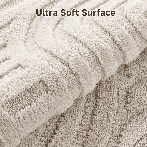 Pauwer Area Rugs for Living Room 5x7, Non Slip Machine Washable Boho Neutral Modern Rug, Soft Fluffy Carpet for Bedroom Dining Room Nursery Office Indoor Farmhouse, Beige in Saudi Arabia