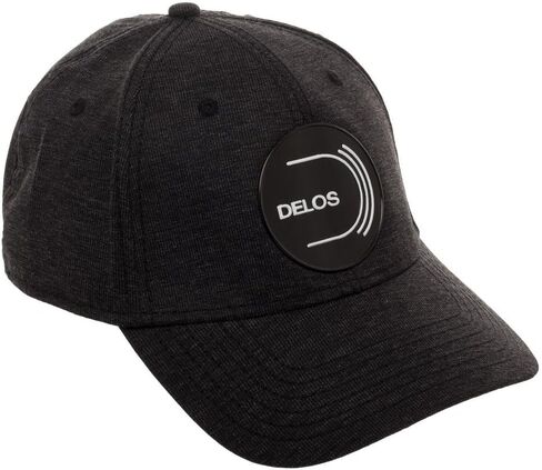 Bioworld Westworld Delos Embroidered Logo Flex Cap,Black,OSFM in Kuwait