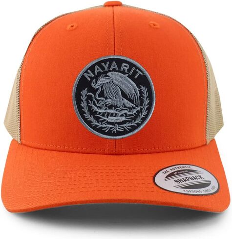 متجر الملابس العصرية Nayarit Mexico Patch 6 Panel Trucker Mesh Cap in Kuwait