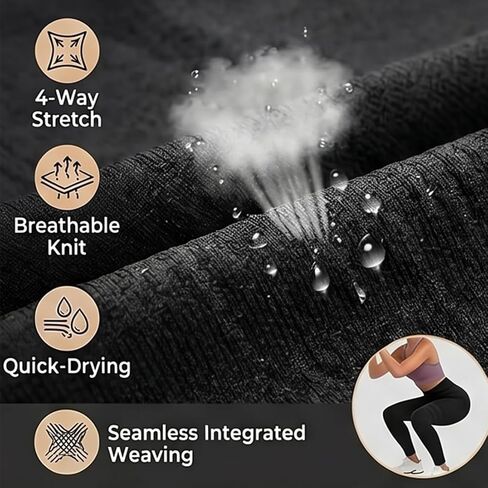 Anti Cellulite Compression 3D Leggings for Women,leggings for women tummy control,Butt Lifting Tummy Control Gym Yoga Pants,3D compression leggings for cellulite,Black,XL in Saudi Arabia