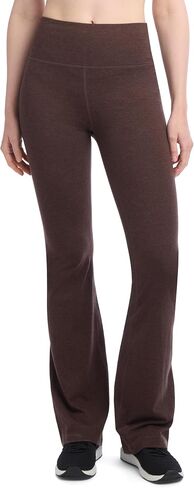 Jockey Women's Soft Stretch Cotton High Waist Flare Leg Yoga Pants in Kuwait