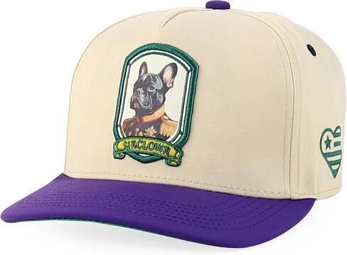 متجر الملابس العصرية لطيف الكلب تصميم مطرز 5 لوحة 2 لهجة قبعة Snapback in Kuwait