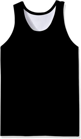 Men Cotton Tank Top Funny Graphic Mens Muscle Summer Tank Top in Saudi Arabia