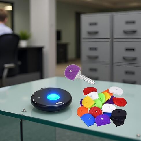 32Pcs Rubber Keycaps Silicone Key Identifier Caps Coloured Key Covers,Half Round Key Covertag Key Handle, Round Key Handle and Professional Commercial Access Control in Saudi Arabia