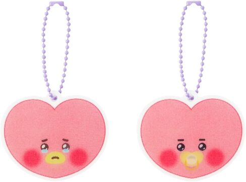 LINE FRIENDS BT21 NEWBORN Lenticular Keychain in Saudi Arabia