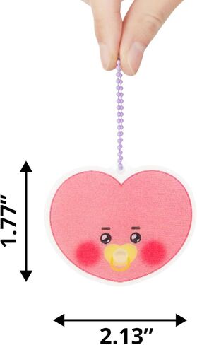 LINE FRIENDS BT21 NEWBORN Lenticular Keychain in Saudi Arabia