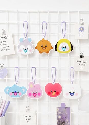 LINE FRIENDS BT21 NEWBORN Lenticular Keychain in Saudi Arabia