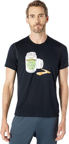 Men's Brooks Distance Graphic Short Sleeve in Kuwait