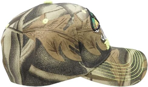 AES Bite Me Fishing Lure Fish Bass Camouflage Camo Embroidered Cap Hat 925A in Kuwait
