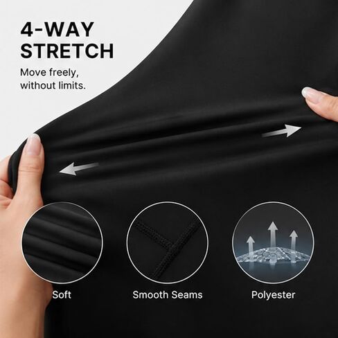 2 Pack Super Soft Leggings with Pockets for High Waisted Tummy Control Workout Yoga Outdoors Pants Leggings in Saudi Arabia