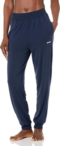 Hugo Womens Hit Logo Cuffed Lounge Pants in Kuwait
