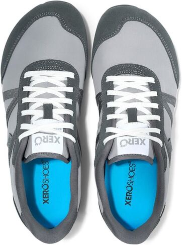 Xero Shoes Men’s Wynn Barefoot Retro Casual Sneaker, Alloy/Steel Gray, 11.5 in Kuwait