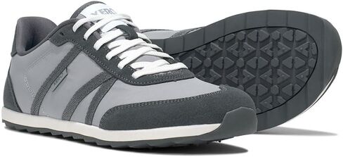 Xero Shoes Men’s Wynn Barefoot Retro Casual Sneaker, Alloy/Steel Gray, 11.5 in Kuwait