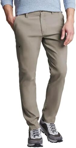 Copper & Oak Supply Co. Men's Straight Fit Stretch Tech Pant (US, Waist Inseam, 40, 32, Regular, Regular, Tan) in Saudi Arabia