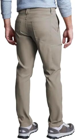 Copper & Oak Supply Co. Men's Straight Fit Stretch Tech Pant (US, Waist Inseam, 40, 32, Regular, Regular, Tan) in Saudi Arabia