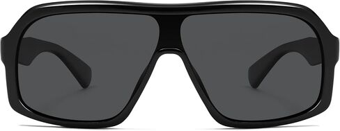 VANLINKER Oversized Aviator Polarized Sunglasses for Women Men Large Shield One Piece Square Shades VL9920 in Kuwait