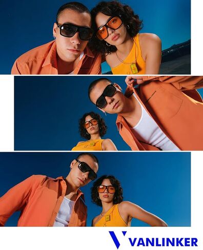 VANLINKER Oversized Aviator Polarized Sunglasses for Women Men Large Shield One Piece Square Shades VL9920 in Kuwait